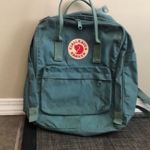 Fjallraven Green Backpack
